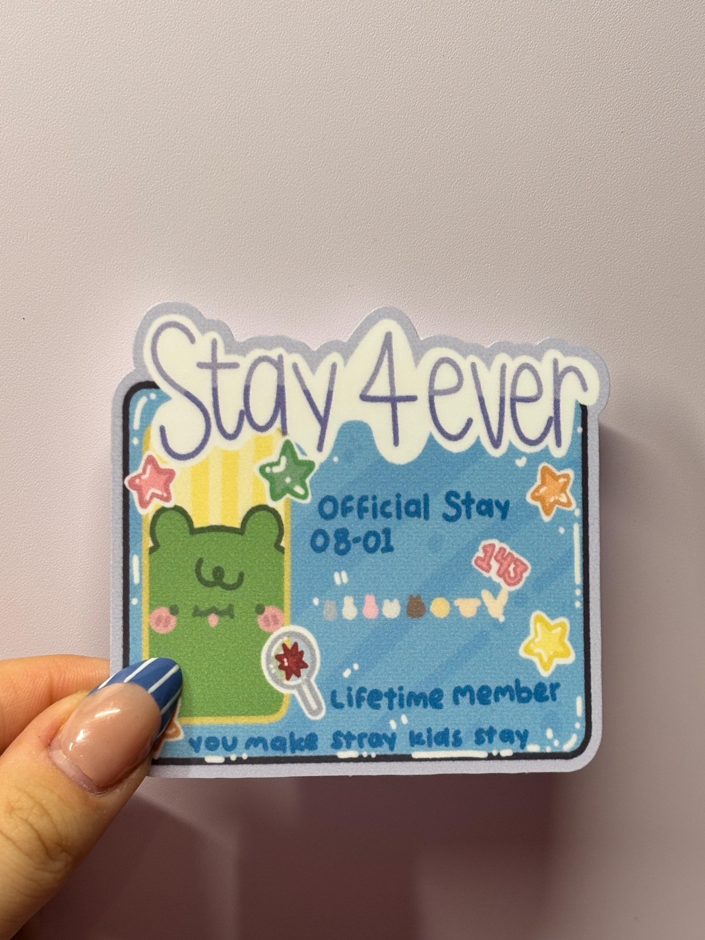 Stay 4ever ID Card Matte Sticker - Etsy
