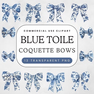 Blauwe toile-strik clipart | Vintage Franse Toile De Juoy | Cocktailstrikken, png PNGEgg | Linten babyshower jongens | Illustraties voor commercieel gebruik