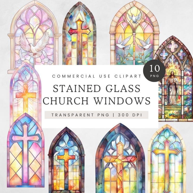 Church Window - Etsy