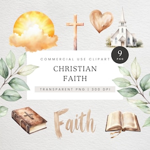 Clipart christelijk geloof, Open Bijbel PNG, eenvoudige neutrale kruisillustraties, op geloof gebaseerde illustraties, religieuze afbeeldingen, aquarel kerkafbeeldingen