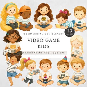 ビデオゲームをする子供のクリップアート、ゲームをする子供のPNG画像、かわいいゲーマーの男の子のクリップアート、ビデオゲームをする女の子のイラスト集