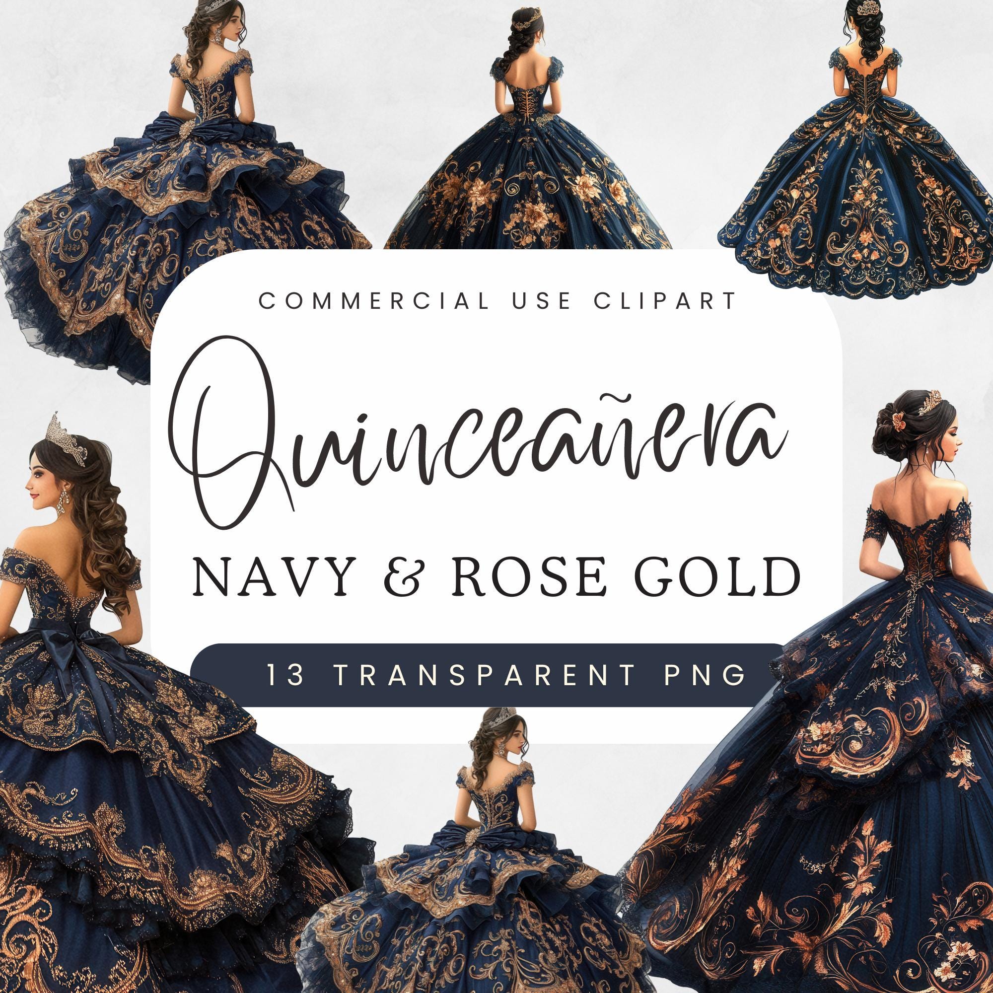 Vestidos de oro rosa España