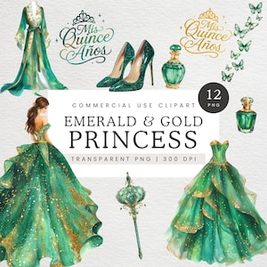 sachin and babi light blue dress Emerald Quinceanera Dress Clipart main image 1