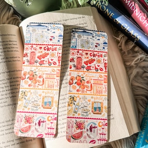 Euro Summer Bookmark | Europe | Mediterranean | Limoncello | Spritz | Aperol