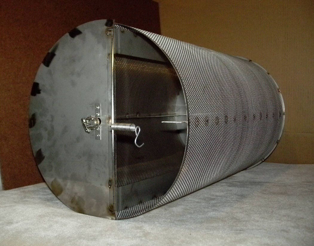 40 lb. Coffee Roaster Drum for 55 Gallon Barrel. Also can ...