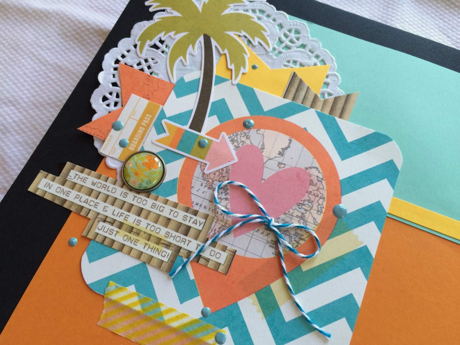 Tropical Adventure Scrapbook Album, Cruise & Island Vacation - Etsy