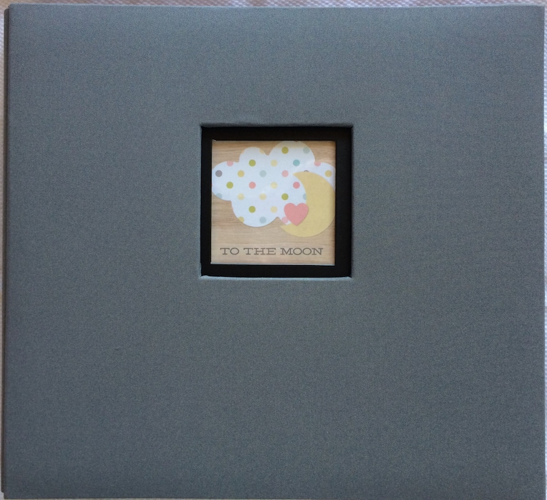 Neutral Gender Baby scrapbook album Etsy