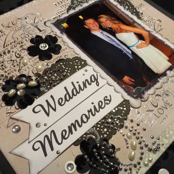 Personalized Wedding Scrapbook Album