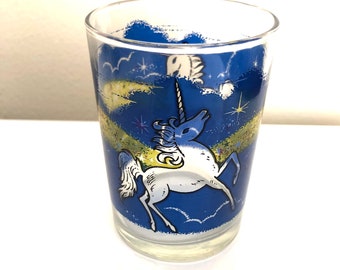 Vintage Libby Unicorn Juice Glass