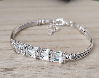 Kristallen bruiloft sieraden voor bruid eenvoudige bruids sieraden set zal je mijn bruidsmeisje sieraden gepersonaliseerde bruiloft sieraden voor bruidsmeisje zijn