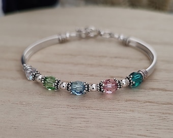 Mother's Bracelet Grandma Family Birthstone Bracelet Mothers Day Gift Custom Birthstone Jewelry Gift For Mothers Birthstone Bracelet For Her