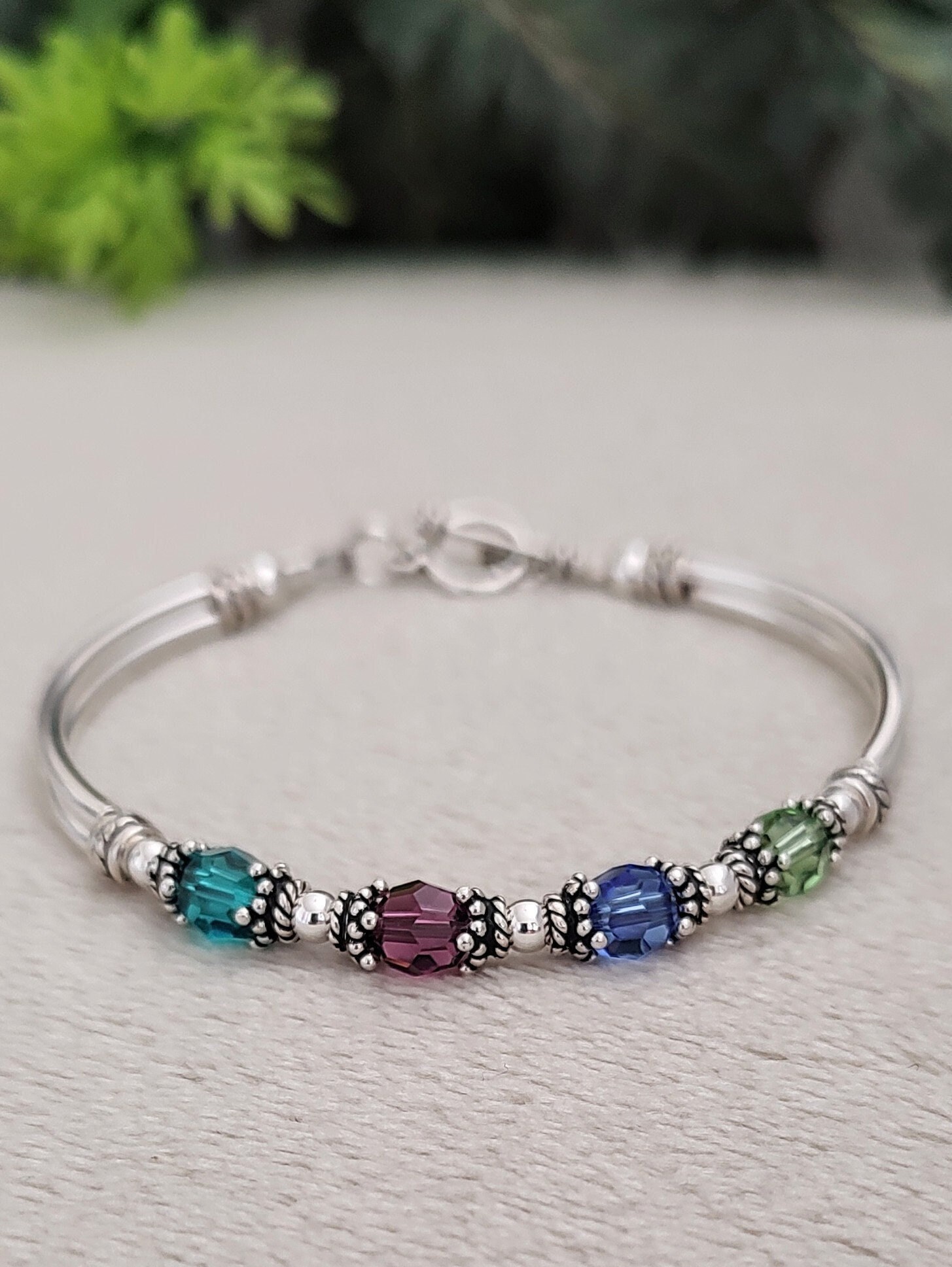 Grandma Bracelet With Grandkids Names Grandma Bracelet