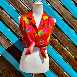 Vintage 80s/90s Floral Top