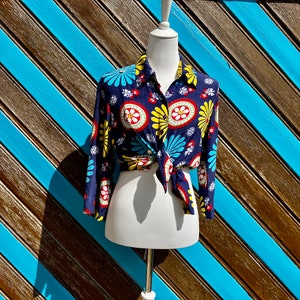 Funky 70s Blouse - Rene Derby