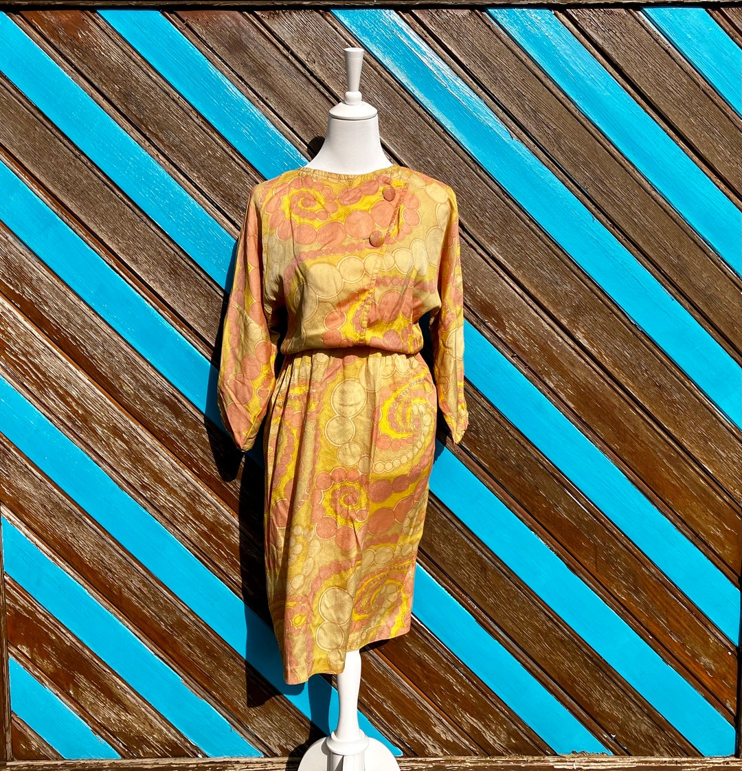 ドレス Original paisley pattern dress bkk18866_green_xl?pdp.template