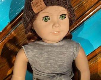 Custom Doll Hat and Scarf