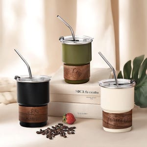 Vaso de café, mini vaso personalizado, vaso con nombre, tazas grabadas, propuesta de dama de honor, recuerdos de boda, regalo para ella