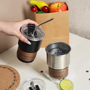 Vaso personalizado, botella de acero inoxidable, taza de té personalizada de acero inoxidable, mini vaso para chupito, vaso para fiesta, regalo para grupo de chicas, recuerdo de fiesta