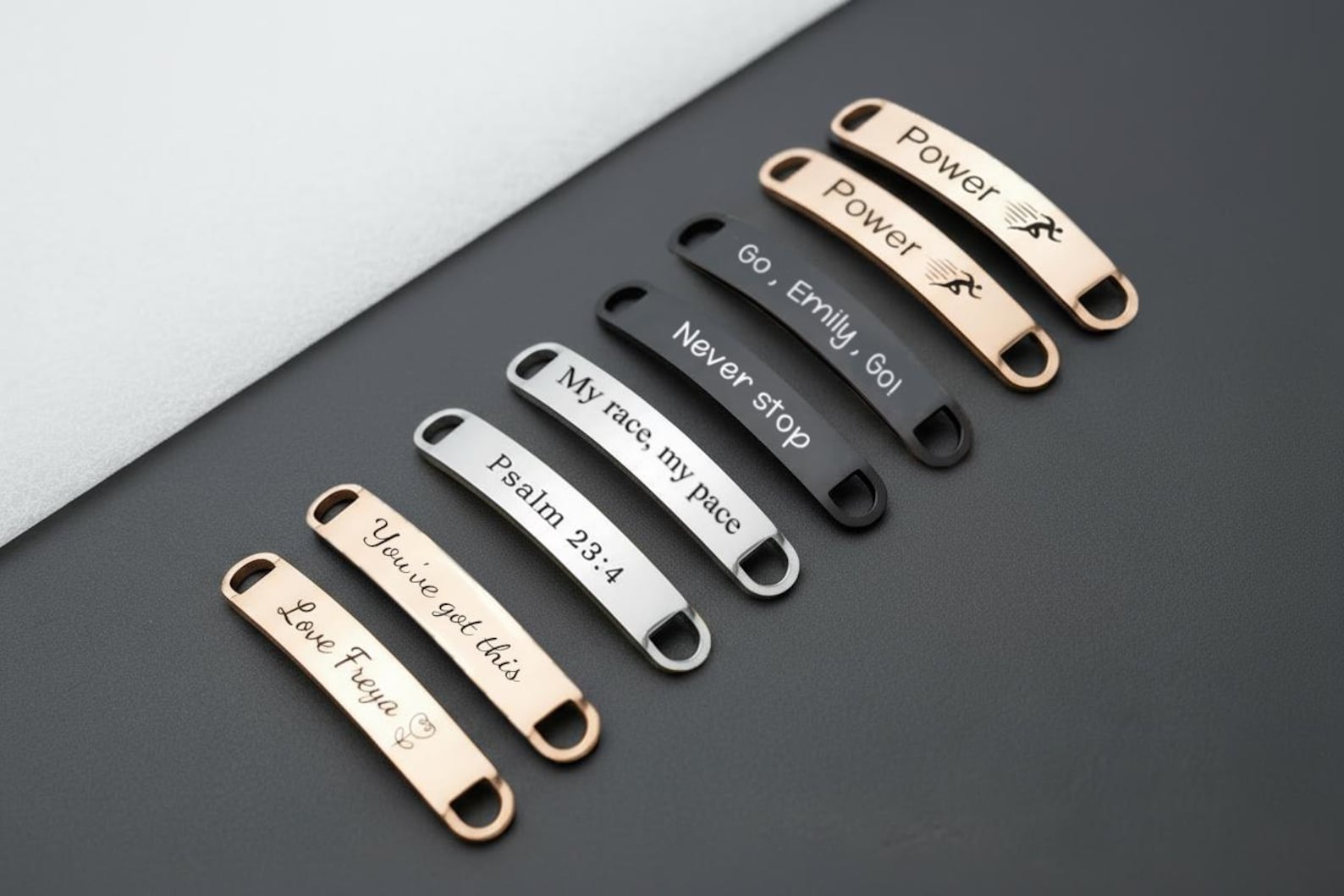 Shoes Rack Name Tag Personalized Stainless Steel Shoe Tags: Engraved Runner's Gift - Etsy