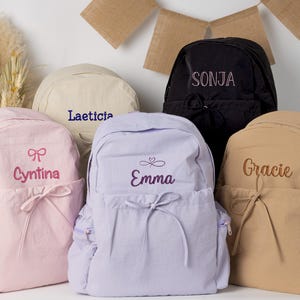 Sac à dos personnalisé pour enfants avec prénom brodé | Cartable personnalisé | Cartable durable pour tout-petits | Cadeau unique pour enfant, idée cadeau pour tout-petit