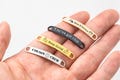Personalized Metal Shoe Tags for Runners - Custom Laser Engraved Shoe Lace Charms, Marathon Gift, Durable Stainless Steel Shoe Accessories product logo