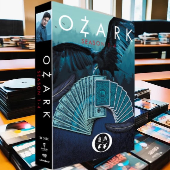 Ozark Season 1-4 Drama Thriller Crime Jason Bateman/Laura Linney  English 14*discs