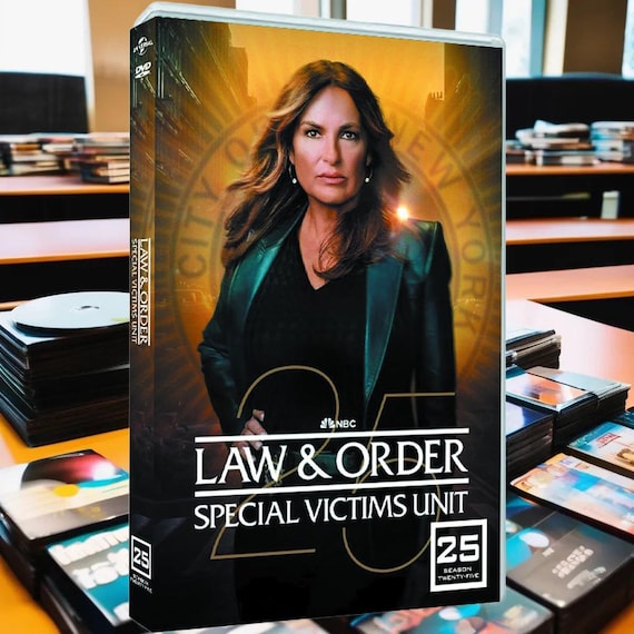 Law Order S25 Drama Suspense Thriller Crime Mariska  Hargitay/Ice-T English 3*discs