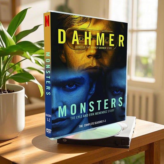 Monsters Seasons 1-2 | Evan Peters/ryan Murphy/janet Mock | English | Drama  / Thriller / Biography / Crime | 6DVD - Etsy UK