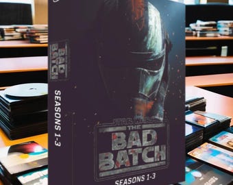 Star Wars The Bad Batch Season 1-3 | Drama / Action / Sci-Fi / Animation / Fantasy / Adventure | Ming-Na Wen | English | 10*discs