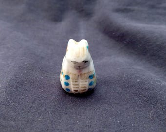 Small Ceramic Cat Signed