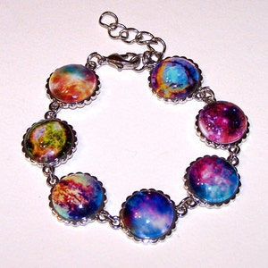 colorful 7 nebula bracelet