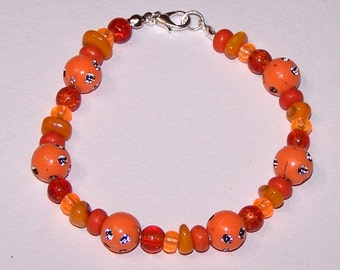 orange citrus bracelet