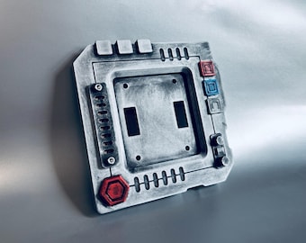 Double Toggle - Control Panel Light Switch Cover