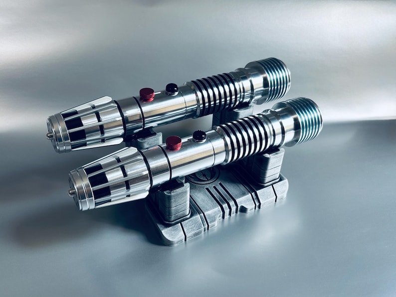 Double Lightsaber Display Stand - Choose Your Design image 3