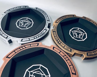 Great Holocron - Shelf Display Stand - Choose Color