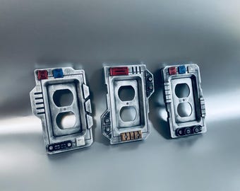 Control Panel Power Outlet - Cover Plate - Choose Design