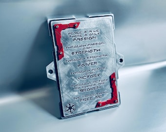 Sith Code Wall Plaque - Wall Mount Panel