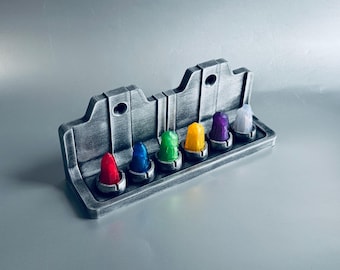 Kyber Crystal Wall Display Stand - Choose Your Design