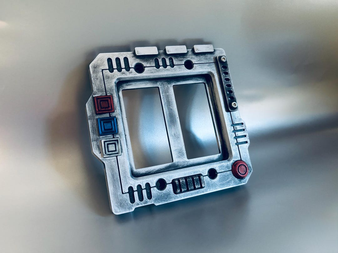 Double Rocker - Control Panel Light Switch Cover - Etsy