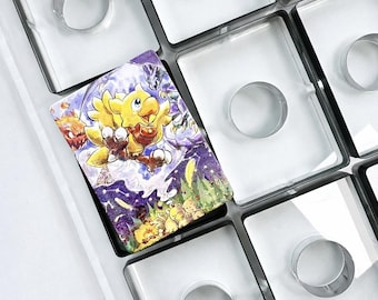 Custom TCG Card Cutting Die | Acrylic Steel Rule Die 3x3 4x2 3x2 | 63x88mm Trading Card Template for Anime Game Cards,Wood steel sharp molds