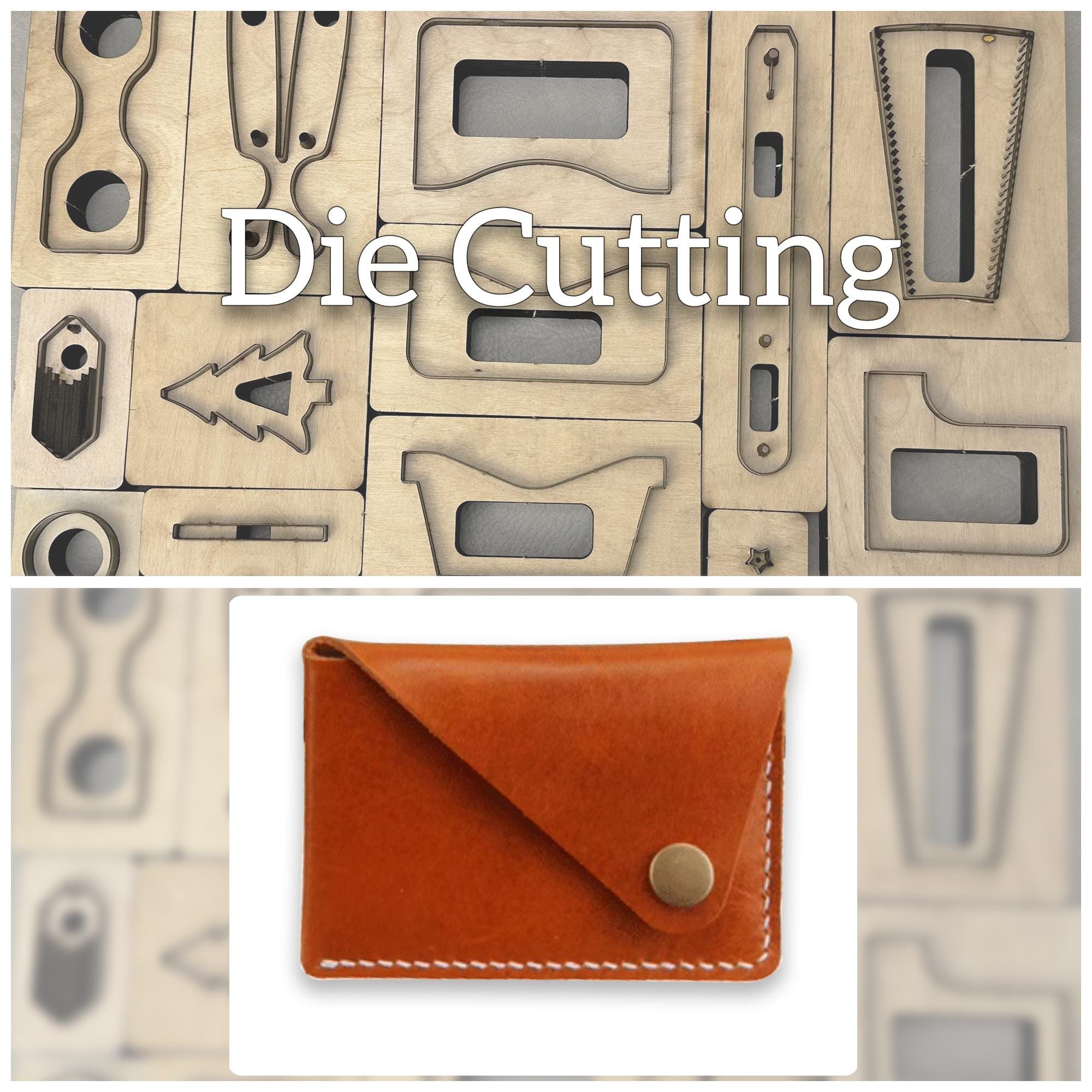 Card Bag Shape Custom Leather Punch Die Set,DIY Coin Bag Leather Cutting Die Cut Mold,Leather Crafts Kraft Tool-christmas die cut