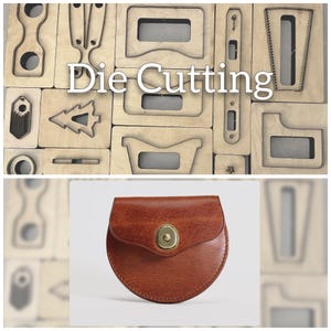 Porte-cartes de rechange pour découpe de cuir dans un moule, jeu de matrices pour cuir, outil pour travaux manuels en cuir kraft, emporte-pièces faits main