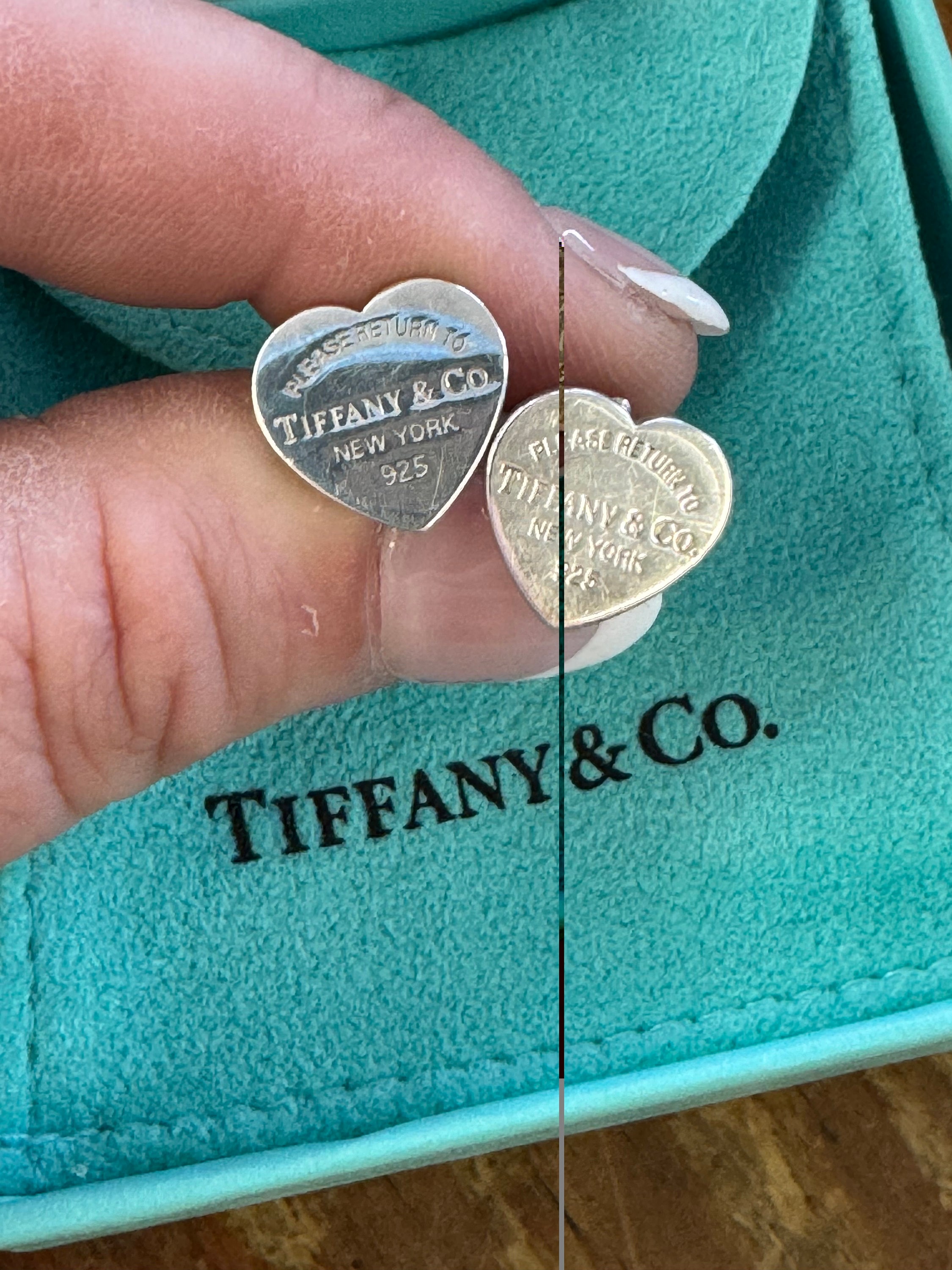 ☆TATIANA☆ Silver 925 Witty Cubic Heart One-Touch Earrings Designer fashion, Seoul-fully created | W Concept