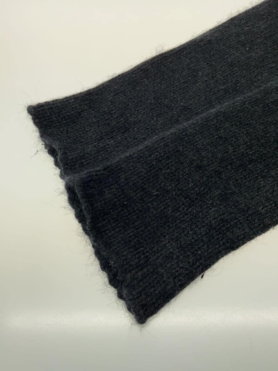 Yohji Yamamoto + NOIR Vintage 90s Dark Grey Wool Sweater Top