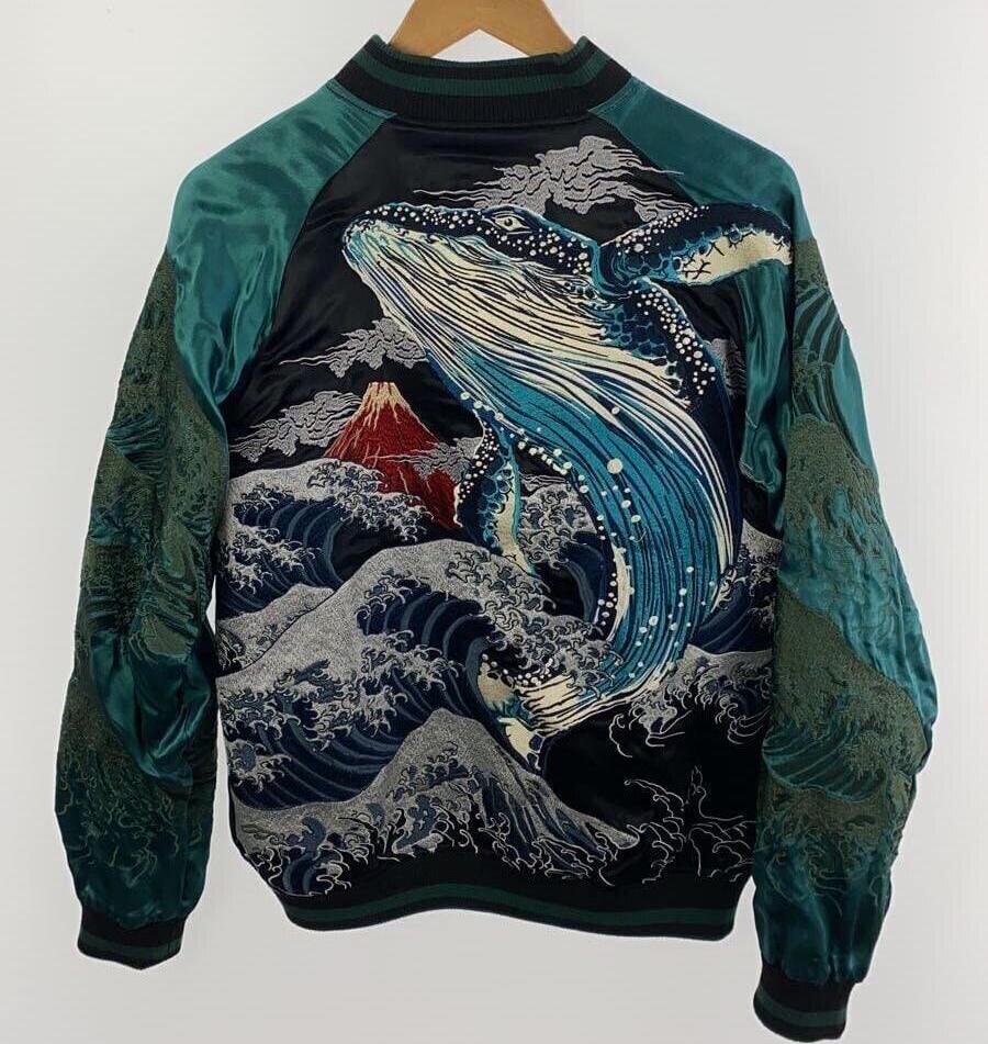 Reversible Satin Sukajan Jacket L - Etsy Reversible Satin Sukajan Jacket L - Etsy