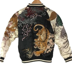 スカジャン 日本製 スーベニアジャケット JAPAN Sukajan 楽天市場】A.R.P. Japan Made 別珍 Sukajan W/Quilt Lined Black