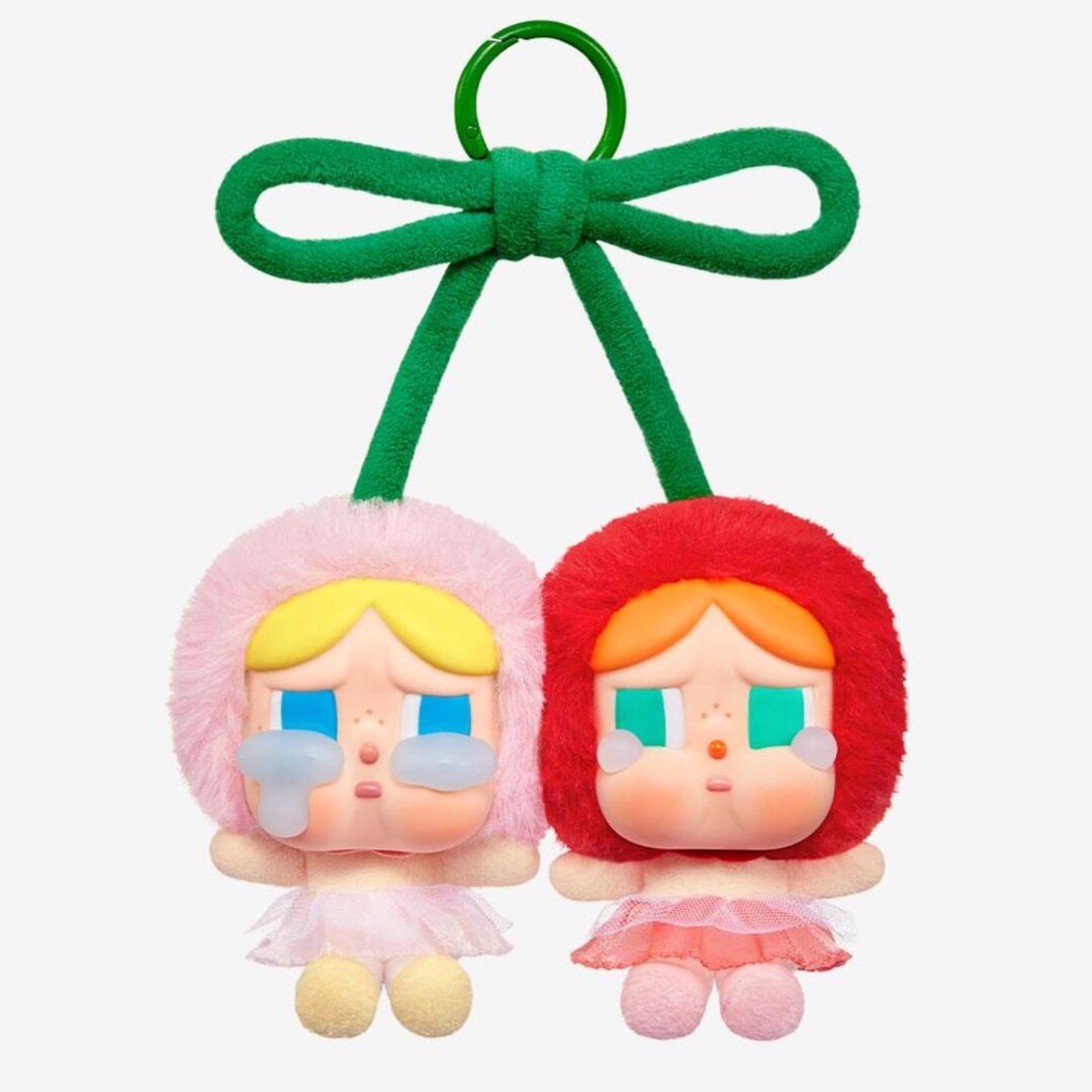 CRYING FOR LOVE チェリー型ぬいぐるみ 2体セット CRYBABY CRYING FOR LOVE Series Love You Cherry Much Plush