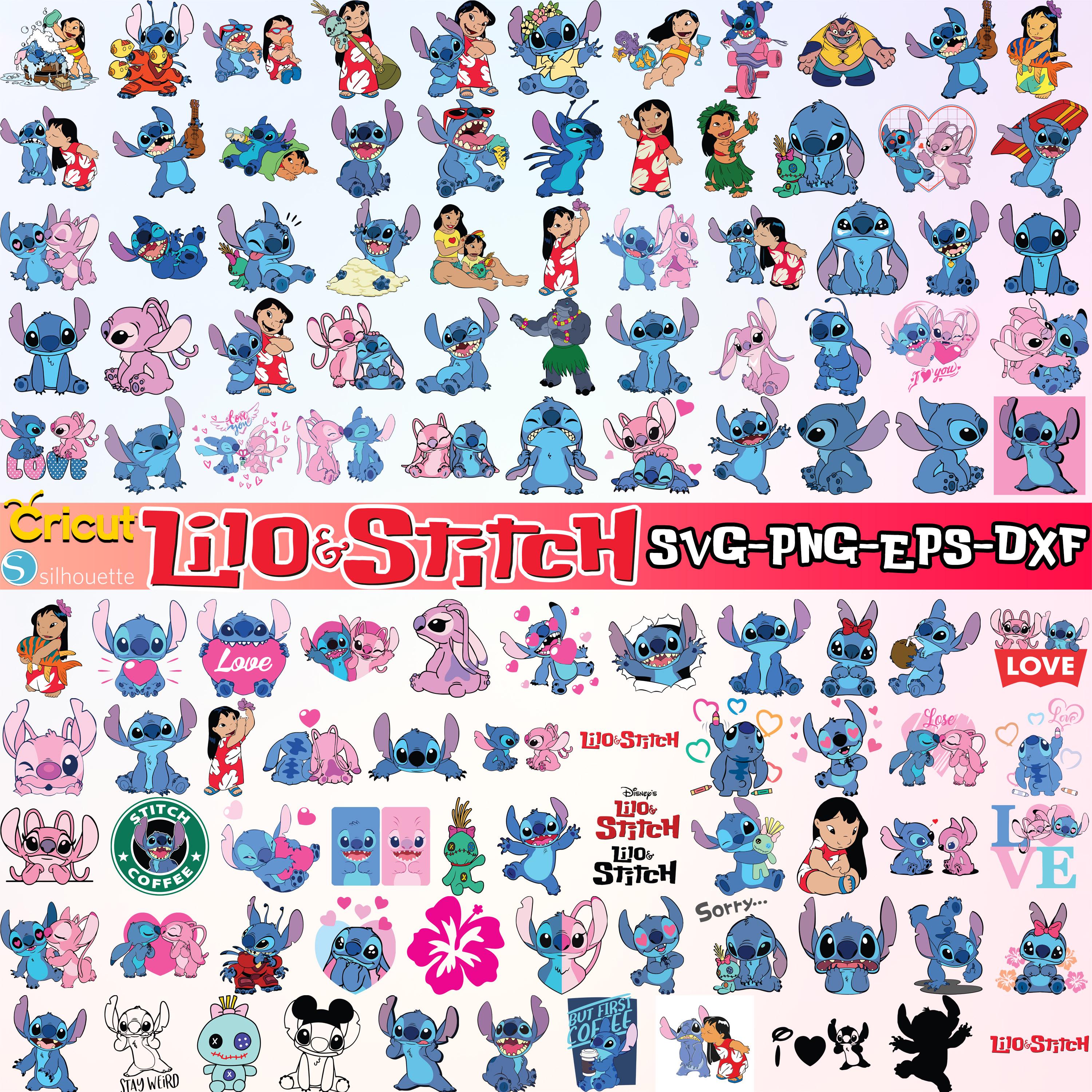 440+ Lilo und Stitch Layered Bundle Dateien | Lilo und Stich Clipart png | Clipart, Cricut, Silhouette, Vektordateien | 110+ Einzigartiges Design