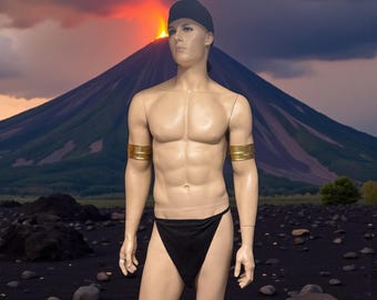 Bohemian Man Loincloth with Thong