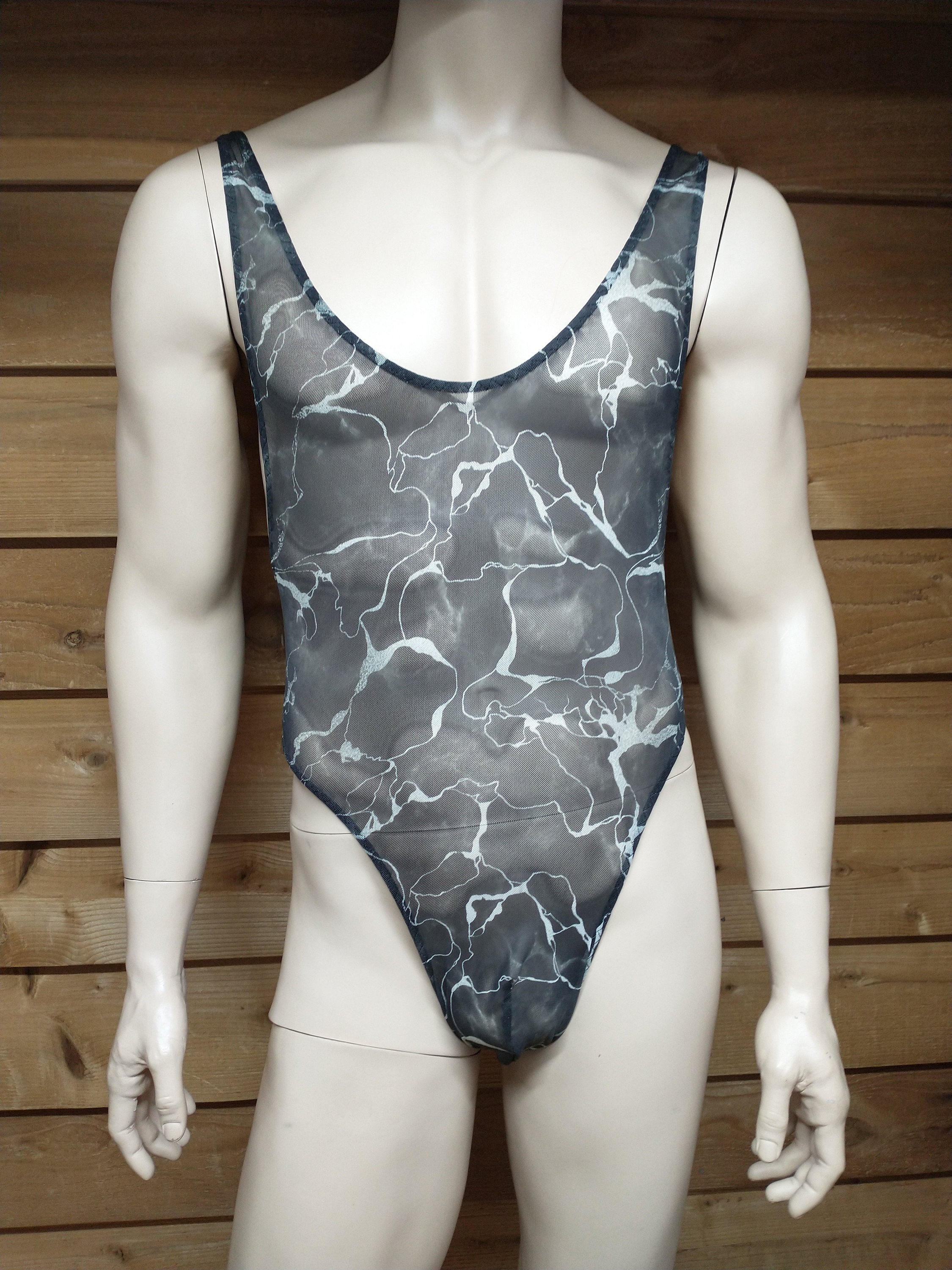 WMIERFI Men's Wrestling Singlet Athletic Leotard One Piece Sport